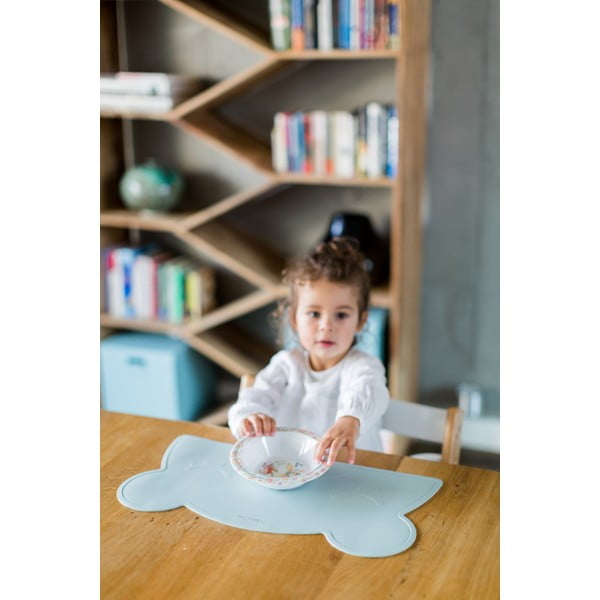 Gaiši zils silikona paliktnis Kindsgut Bear, 48 x 25 cm-image-3