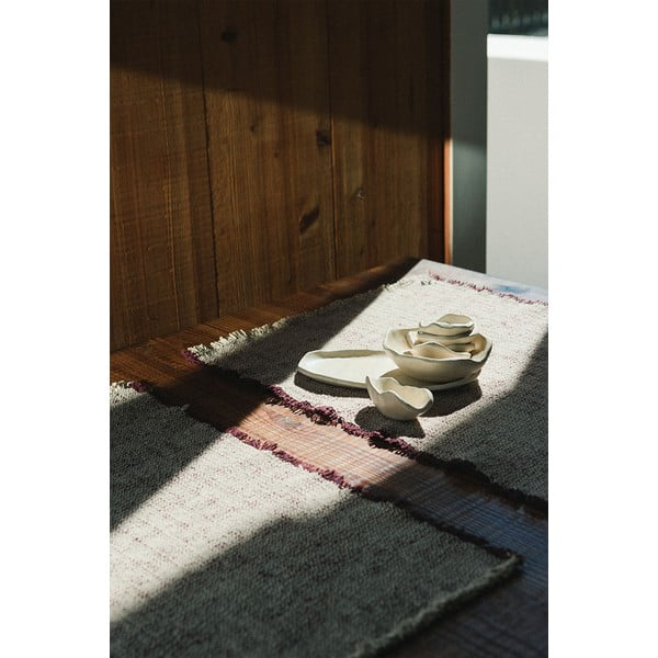 Kokvilnas galda paliktņi (2 gab.) 38x50 cm Handloom – Lorena Canals-image-1