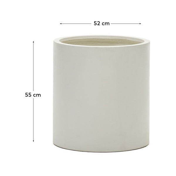 Puķu pods no cementa ø 52 cm Aiguablava – Kave Home-image-4