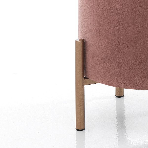 Tomasucci Ammy rozā taburete, ø 31 cm-image-2