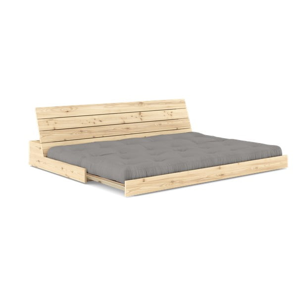 Pelēks izvelkamais dīvāns 196 cm Base – Karup Design-image-4