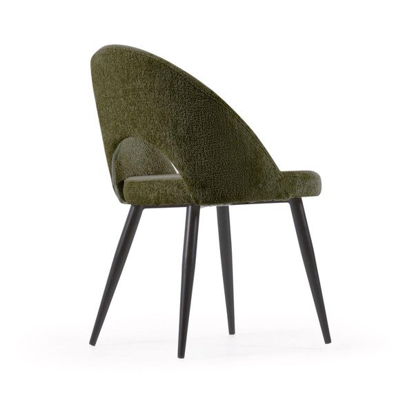 Zaļi pusdienu krēsli (4 gab.) Mael – Kave Home-image-3