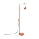 Ķieģeļu sarkana tērauda stāvlampa ar saliekamu konstrukciju (augstums 165 cm) Zylo – Sollux
