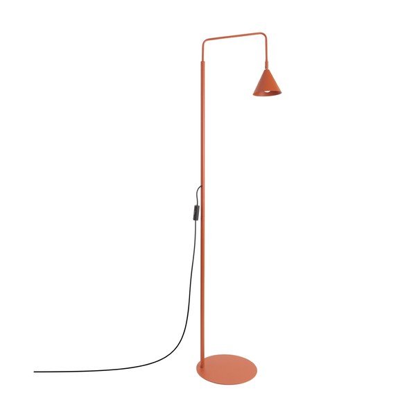 Ķieģeļu sarkana tērauda stāvlampa ar saliekamu konstrukciju (augstums 165 cm) Zylo – Sollux
