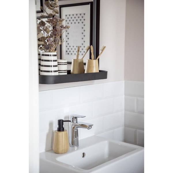 Dabīga toņa bambusa trauks zobu birstei Maru – Wenko-image-2