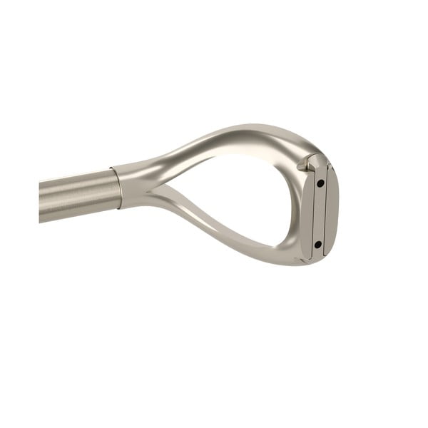 Nerūsējošā tērauda pagarināma aizkaru stanga 107–305 cm Loop – Umbra-image-3