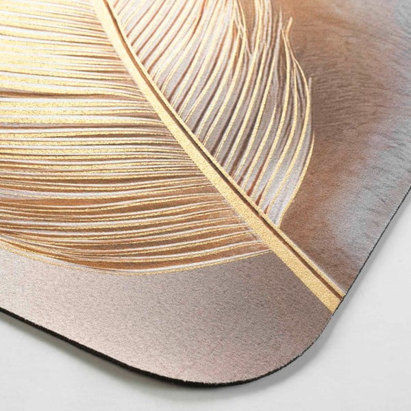 Gaiši brūns vannas istabas paklājiņš 50x120 cm Angelica – douceur d'intérieur-image-3