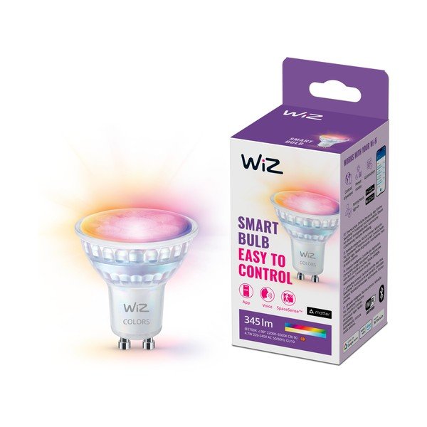 LED spuldze ar GU10 spuldžu ietveri, 5 W – WiZ