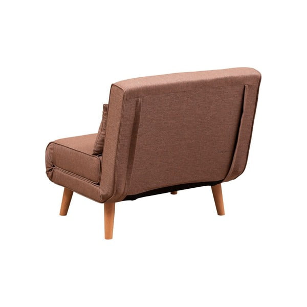 Brūns atpūtas krēsls Folde – Artie-image-2