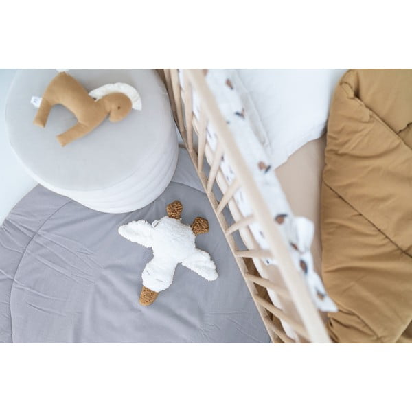 Gaiši pelēks bērnu rotaļu paklājs – Malomi Kids-image-2