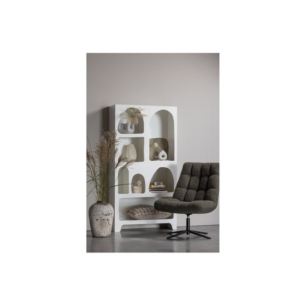 Balts grāmatplaukts 95x180 cm Caz – WOOOD-image-2