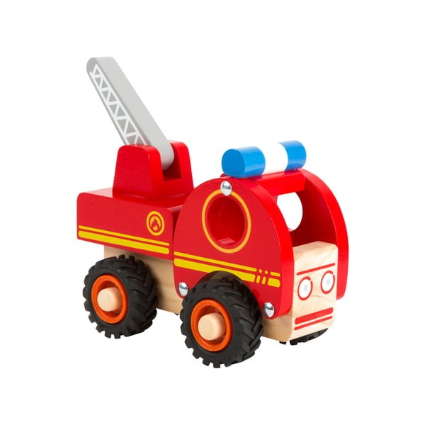Bērnu koka ugunsdzēsēju automašīna Legler Traktors