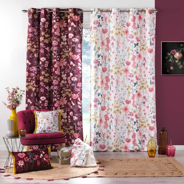 Samta aizkars 140x240 cm Florabella – douceur d'intérieur-image-4