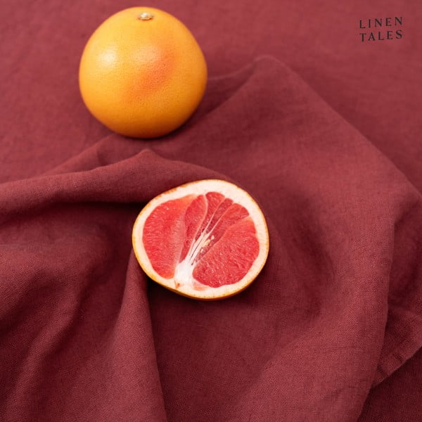 Lina trauku dvielis 45x65 cm Marsala – Linen Tales-image-1