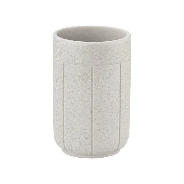 Krēmkrāsas polirezīna trauks zobu birstei Kua – Blomus