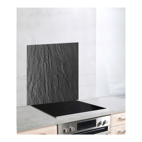 Stikla sienas aizsargplāksne plītij Wenko Splashback Slate, 60 x 70 cm-image-2