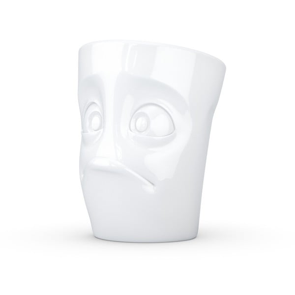 Balta porcelāna krūze ar rokturi 58products Clueless-image-2