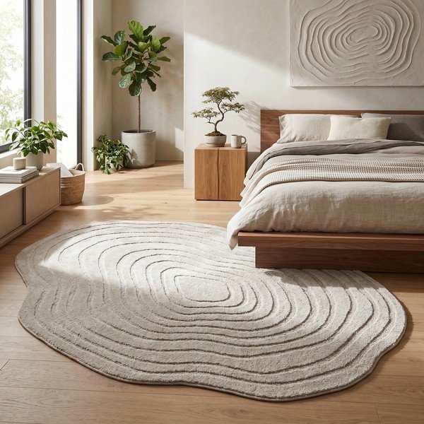 Bēšs paklājs 160x230 cm Pebble – ESTE-image-1