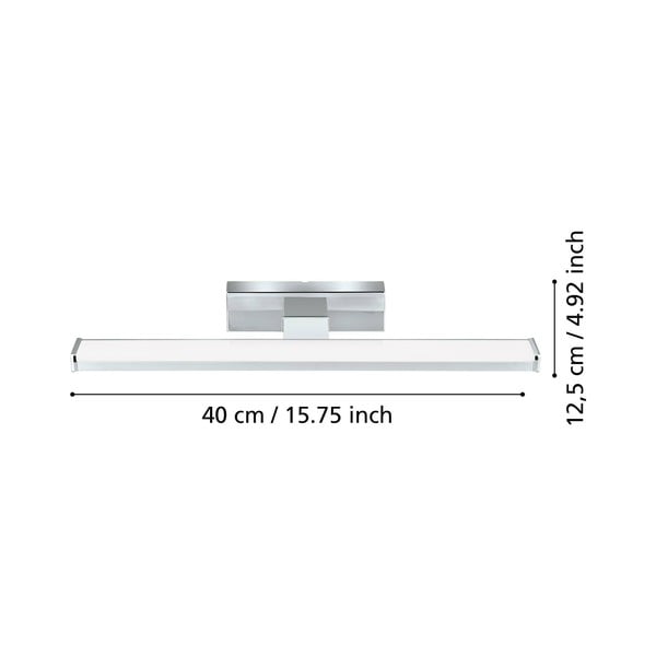 Sudraba krāsas LED sienas lampa PANDELLA 1 – EGLO-image-2