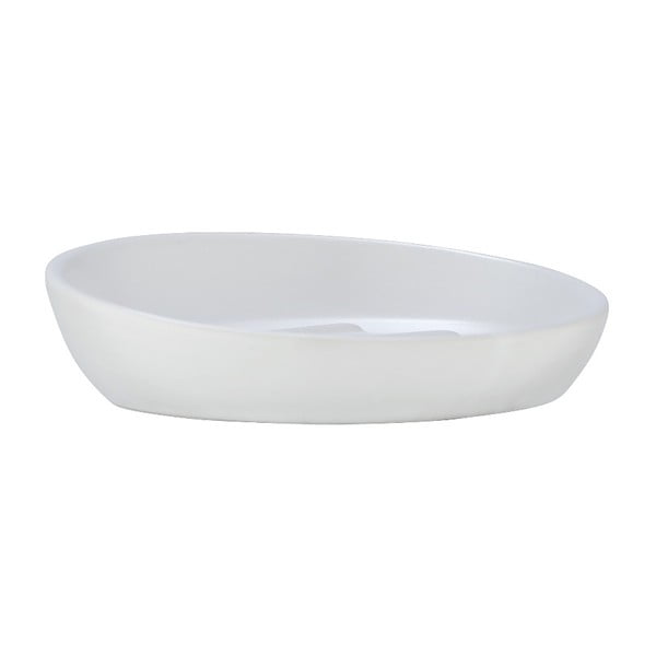 Balts keramikas ziepju trauks Wenko Badi-image-2