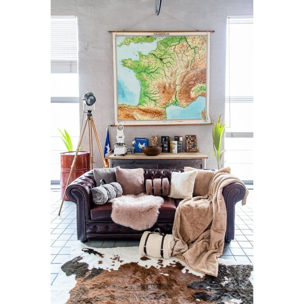 Rozā gultas pārklājs Tiseco Home Studio Rabbit, 140 x 180 cm-image-1