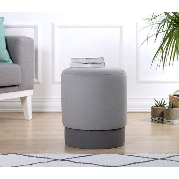 Pelēks pufs Ropp – Artie-image-1