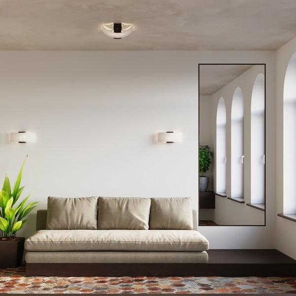 Balta sienas lampa Eva – Sollux-image-4