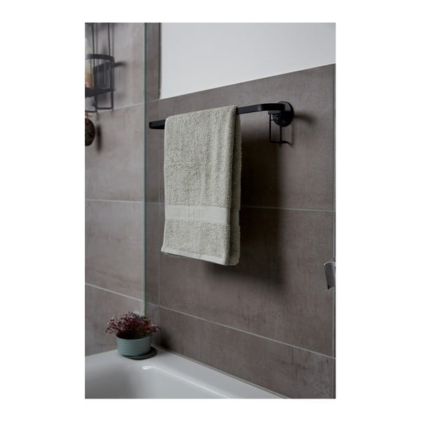 Melns sienas dvieļu turētājs Wenko Classic Plus-image-2