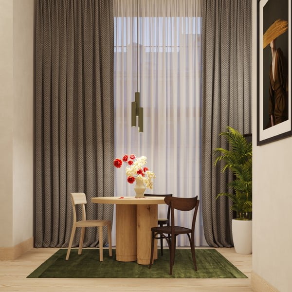 Zaļa piekaramā lampa ø 19,5 cm Castro – Sollux-image-4