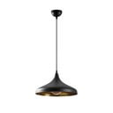 Melna piekaramā lampa ar metāla abažūru ø 36 cm Tattoo – Opviq lights