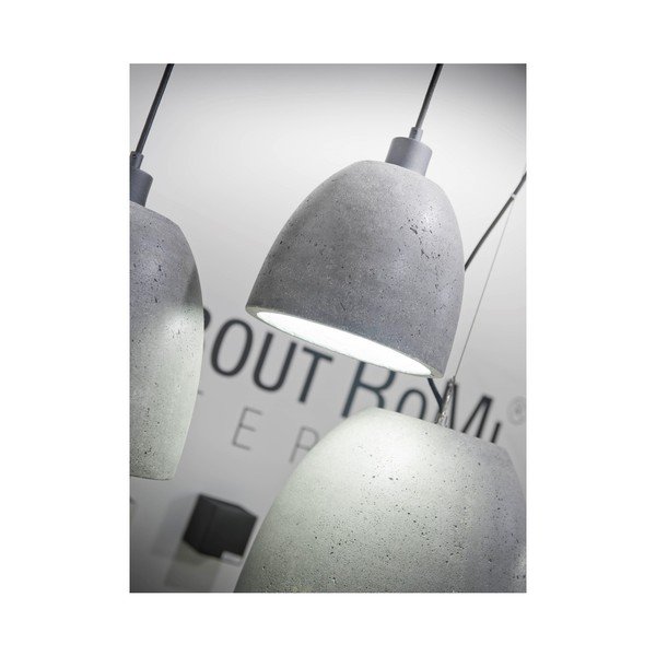 Betona griestu lampa Citylights Malaga, ⌀ 21 cm-image-1