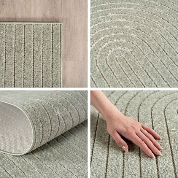 Zaļš iekštelpu un āra paklājs 240x340 cm Nova 1201 – Ayyildiz Carpets-image-2