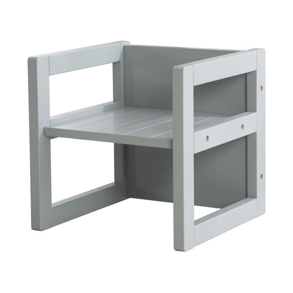 Pelēks bērnu krēsls – Roba