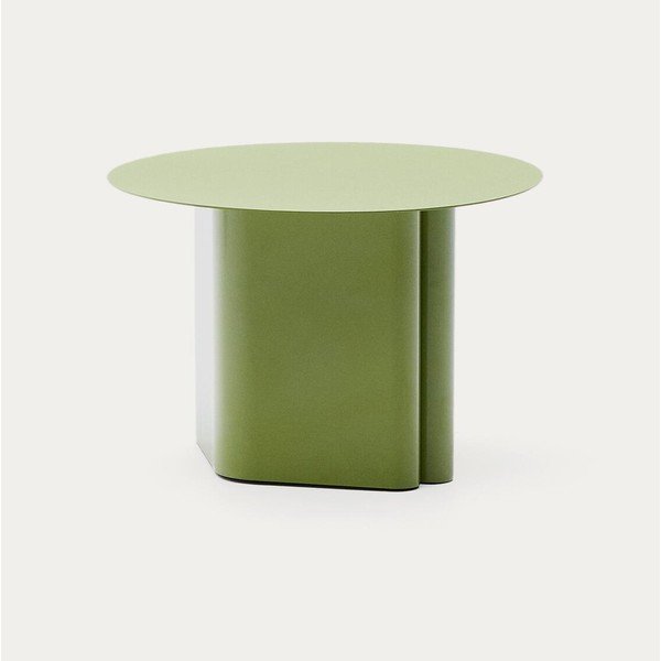 Metāla apaļš sānu galdiņš ø 55 cm Arvin – Kave Home-image-4