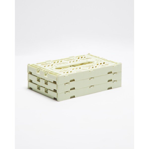 3 laima zaļu uzglabāšanas kastu komplekts Little Nice Things Caja-image-2
