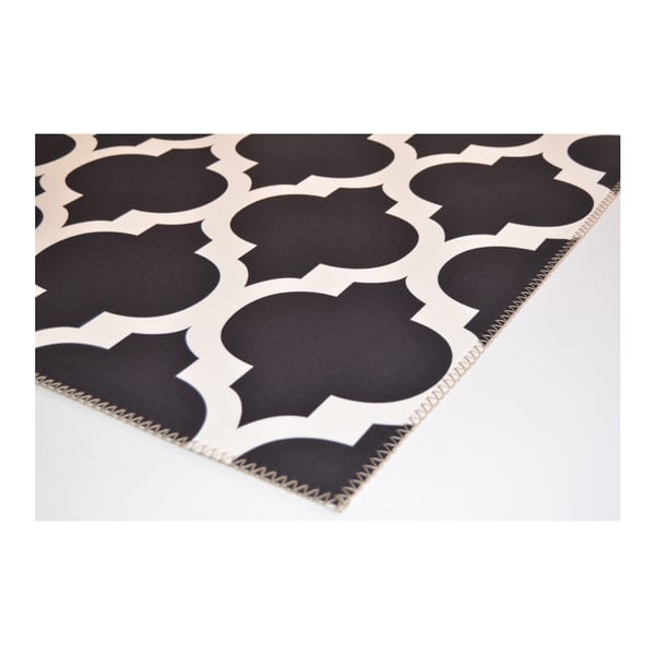 Melnbalts paklājs Vitaus Elisabeth, 50 x 80 cm-image-2