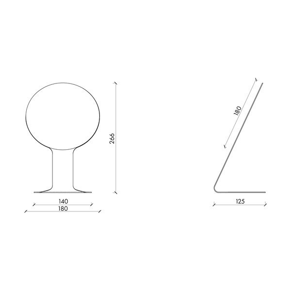 Kosmētikas spogulis 18x26,5 cm Feys – noo.ma-image-3