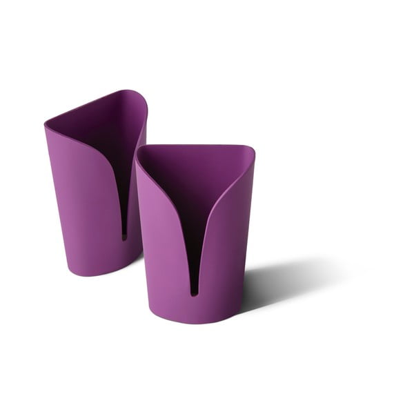 2 dvieļu āķu komplekts, violets