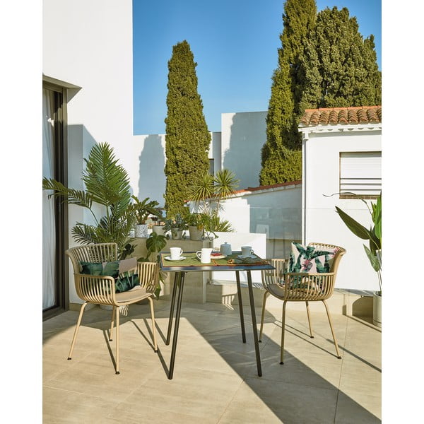 Bēšs dārza krēsls Kave Home Surpika-image-4