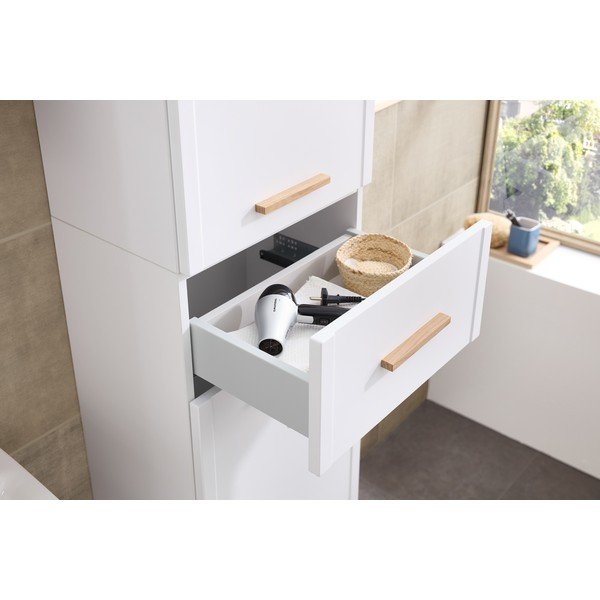 Balts vannas istabas skapis 184x45 cm Quickset 383 – Pelipal-image-4