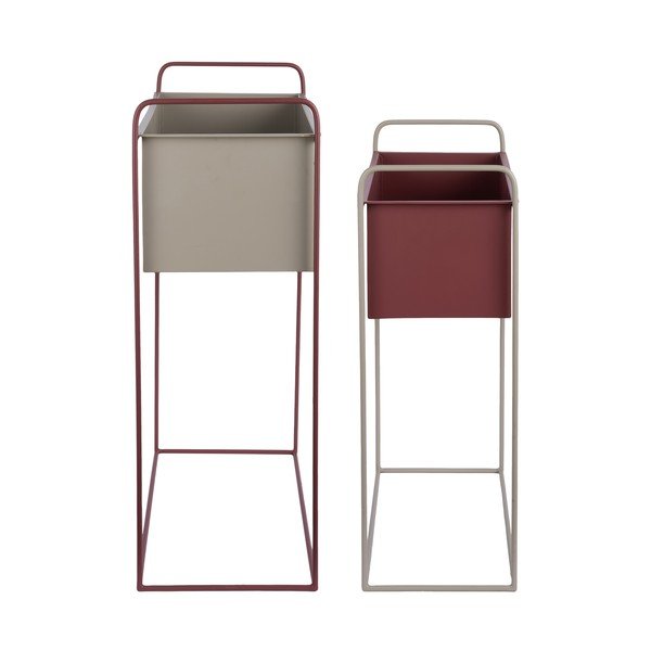 Metāla puķu podu statīvi (2 gab.) (augstums 65 cm) Reina – PT LIVING-image-4