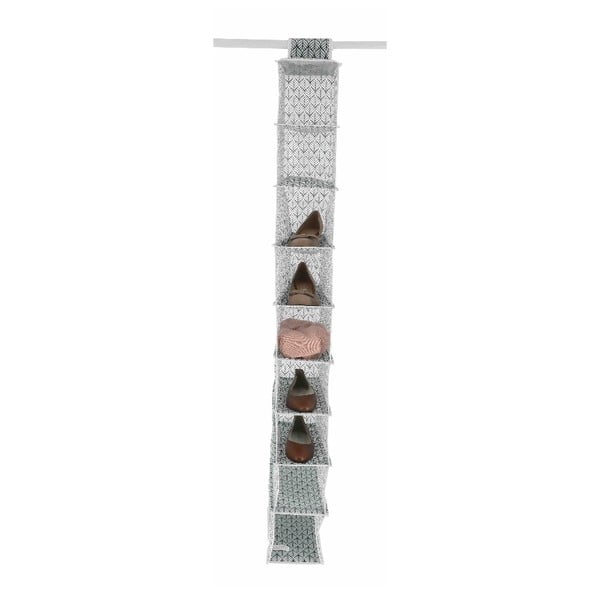 Gaiši pelēks piekaramais organizators ar 9 nodalījumiem Compactor Vetements, platums 15 cm-image-2