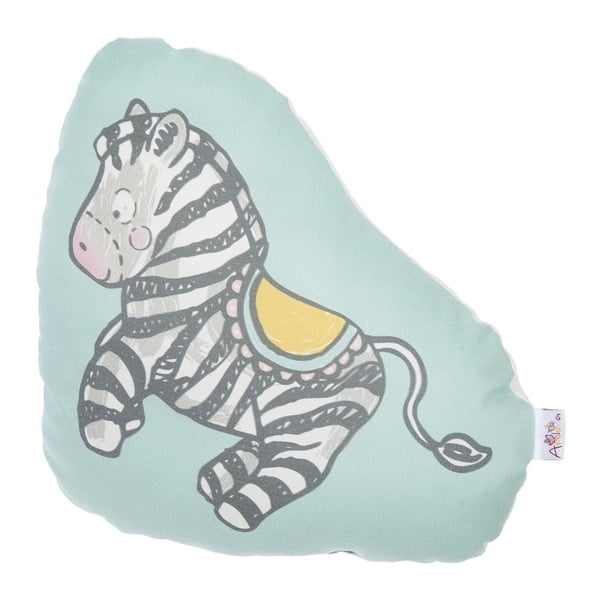 Bērnu spilvens ar kokvilnas maisījumu Mike & Co. NEW YORK Pillow Toy Zebra, 28 x 29 cm