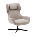 Bēšs atpūtas krēsls Zalina – Kave Home