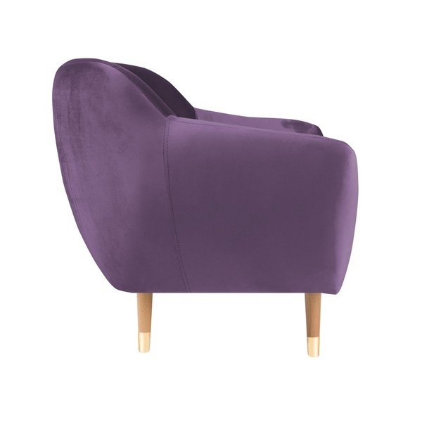 Violets samta atpūtas krēsls Mazzini Sofas Benito-image-3