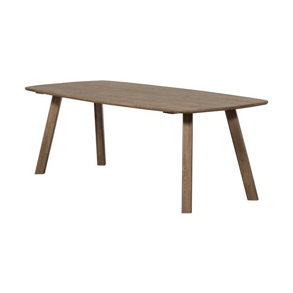 Ozola masīvkoka ēdamgalds 100x220 cm Tablo – WOOOD-image-2