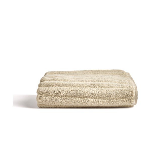 Bēšs frotē kokvilnas dvielis 50x90 cm Navira – Kave Home