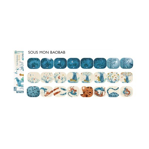 Pasakas Moulin Roty Animals under the baobab tree-image-1