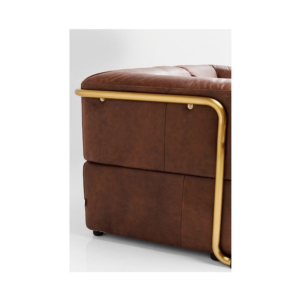 Ādas trīsvietīgs dīvāns Kare Design Salto-image-3