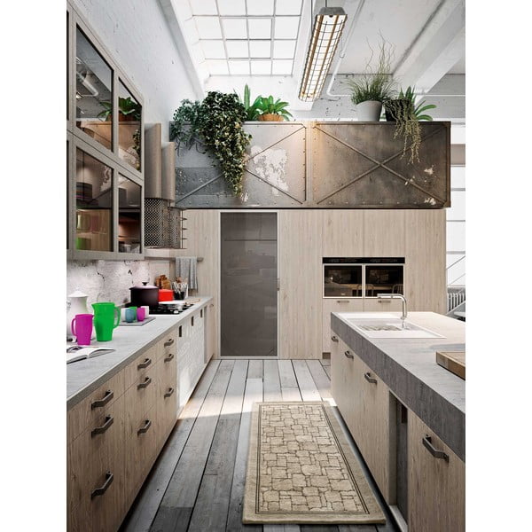 Bēšs paklājs Floorita Wall, 55 x 140 cm-image-2